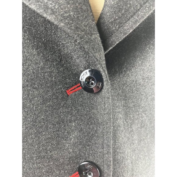 Vintage ESCADA Grey Wool Blazer, Women’s Size 42 Euro/Large US - Picture 13 of 16